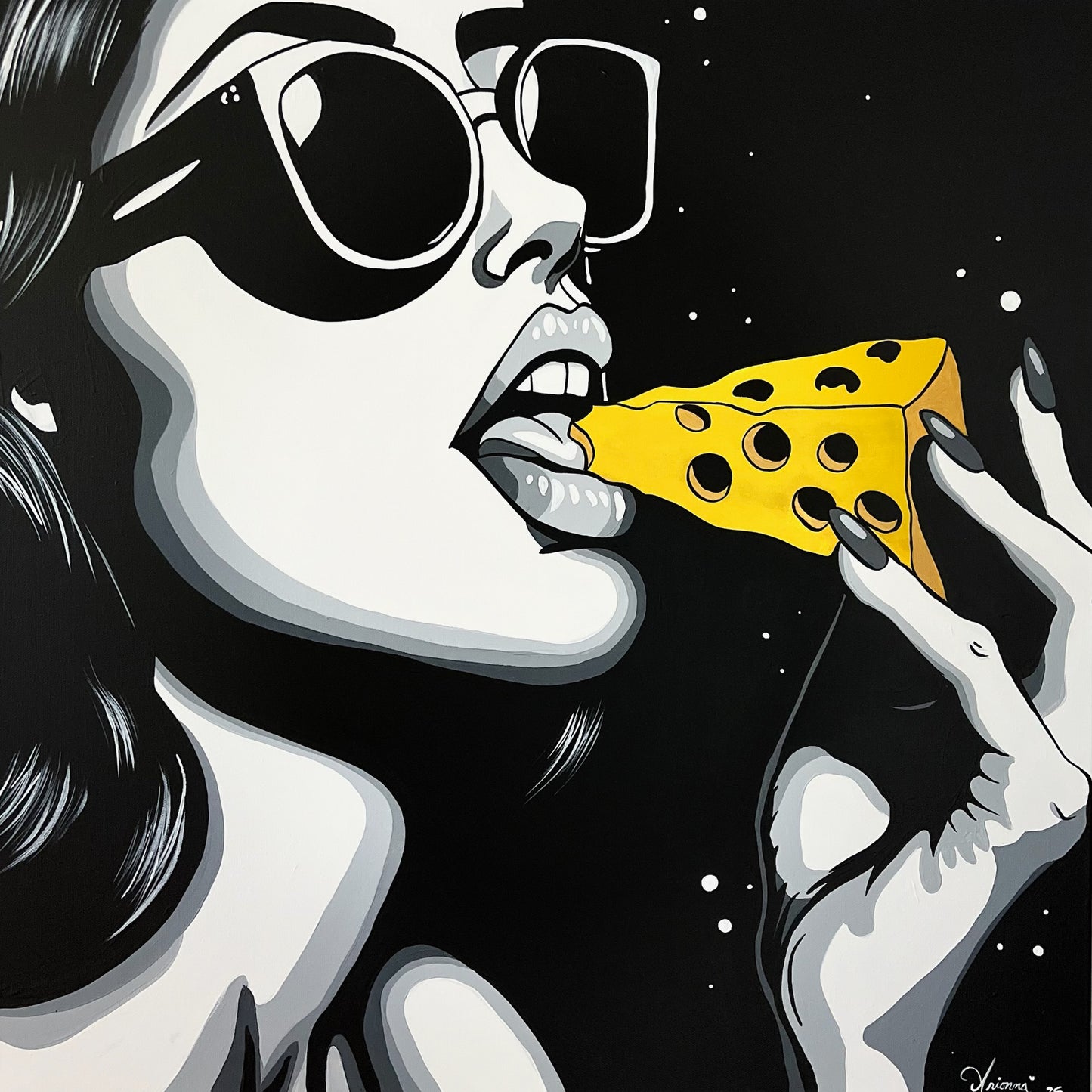 Girl Dinner - Print