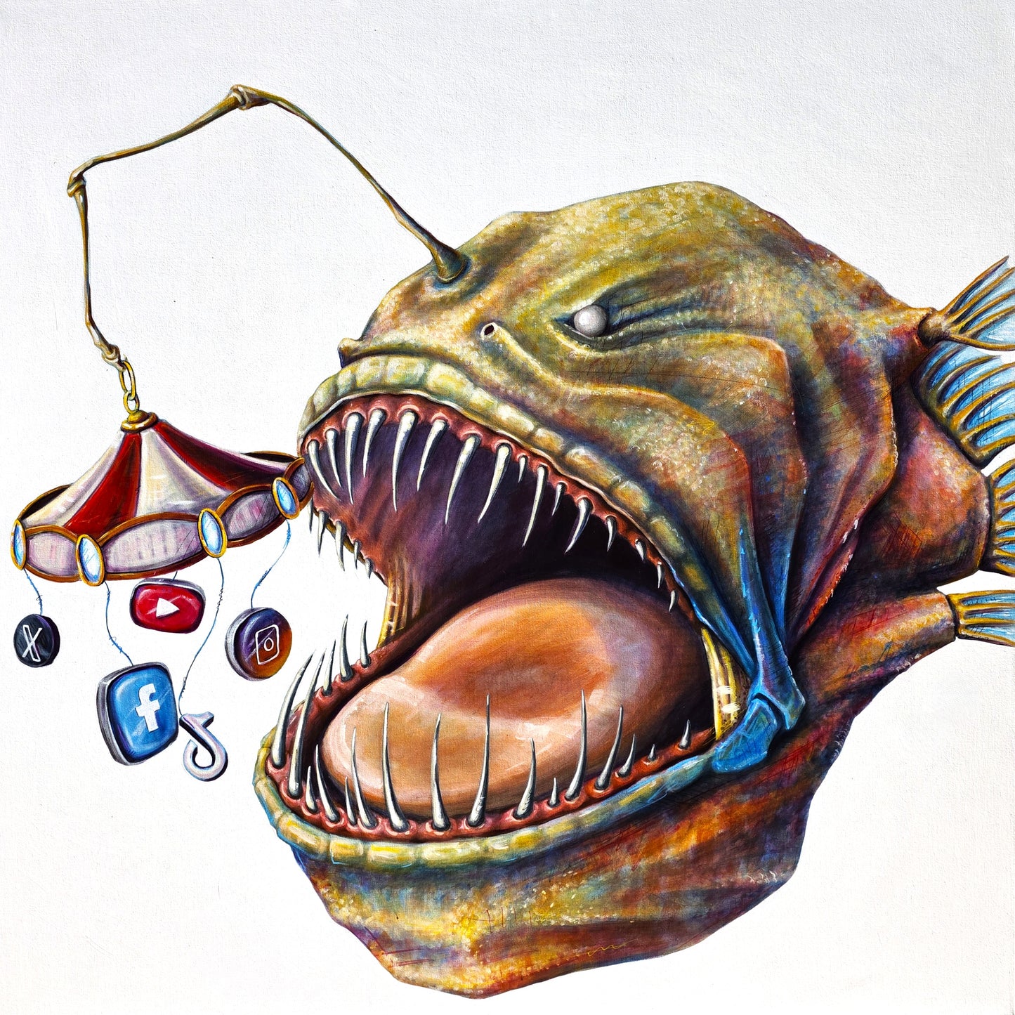 Gone Fishin' - Print