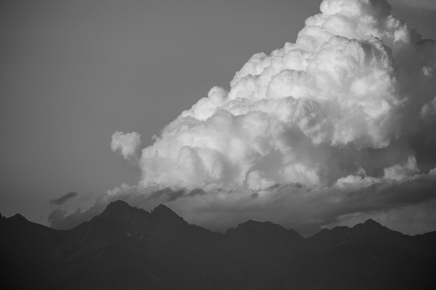 Clouds Over Sangre de Cristo Mountains