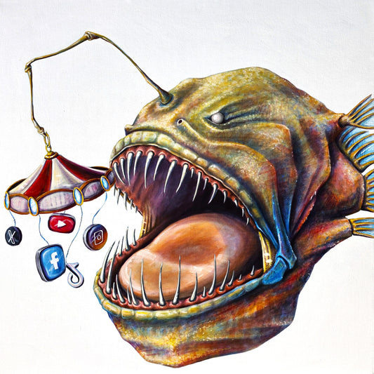 Gone Fishin' - Print